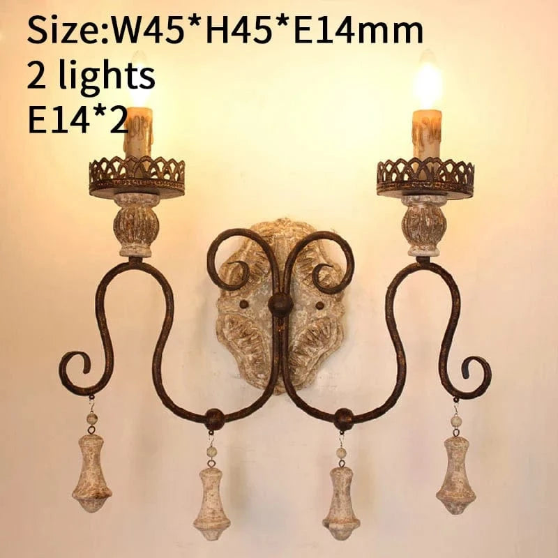 Lustres en bois du milieu du siècle: élégance intemporelle | Marco Lucetti L45 H45cm E14X2