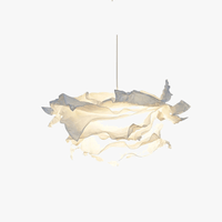 Lustres en papier blanc design fleur - Collection Blossom | Marco Lucetti