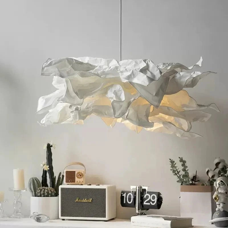 Lustres en papier blanc design fleur - Collection Blossom | Marco Lucetti