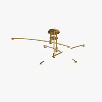 Lustres en verre pour suspension de barre de cuisine | Marco Lucetti