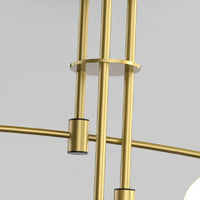 Lustres en verre pour suspension de barre de cuisine | Marco Lucetti