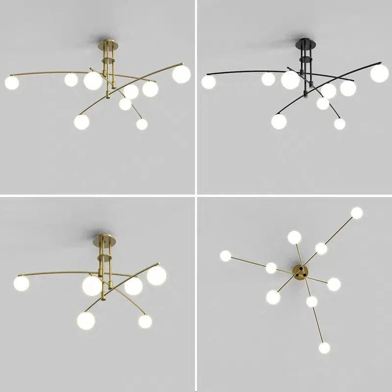 Lustres en verre pour suspension de barre de cuisine | Marco Lucetti