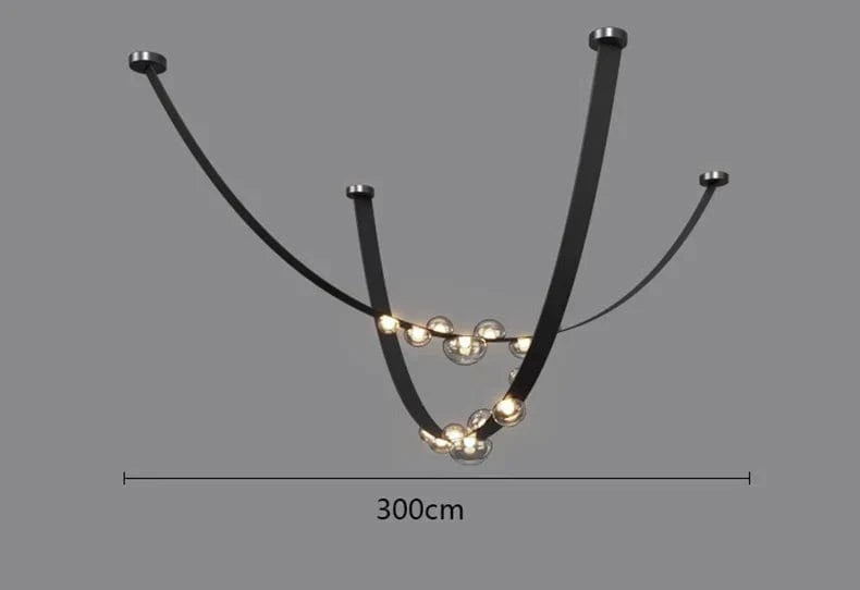 Lustres Fantaisie pour une Décoration d'Intérieur Élégante | Marco Lucetti 2 pièces / Blanc froid