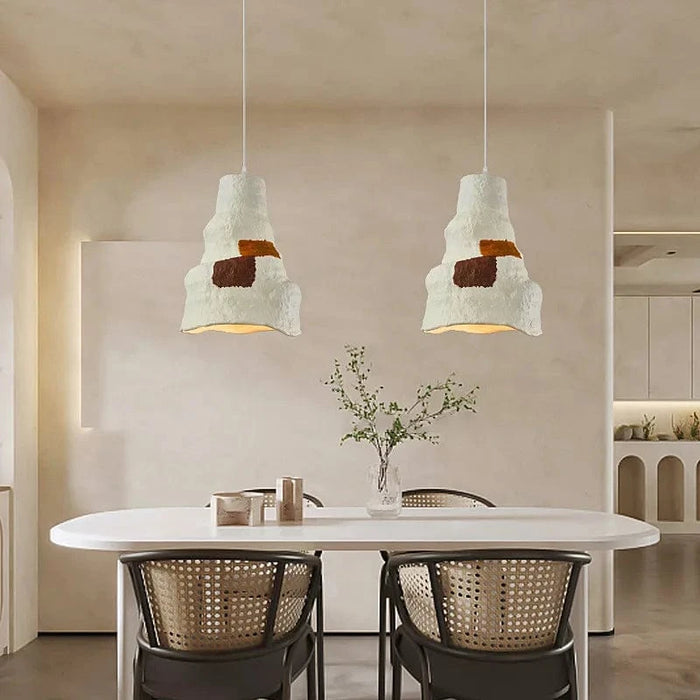 Lustres LED de Restaurant Wabi Sabi : lustres de suspension nordiques pour salon, créations modernes pour éclairer café et bar | Marco Lucetti
