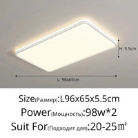 Lustres LED design pour une décoration intérieure moderne | Marco Lucetti Blanc 96X65CM / Luminosité variable
