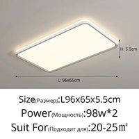 Lustres LED design pour une décoration intérieure moderne | Marco Lucetti Gris 96X65CM / Luminosité variable