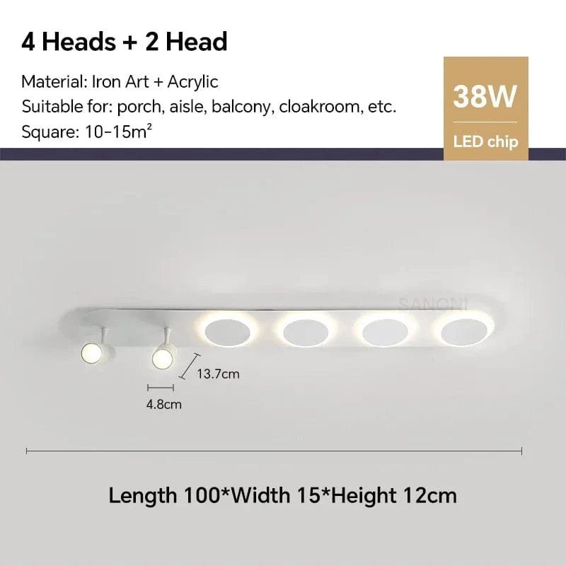 Lustres LED : Illuminez votre maison | Marco Lucetti Rond 100cm / Blanc chaud (pas de RC)