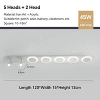 Lustres LED : Illuminez votre maison | Marco Lucetti Rond 120cm / Blanc chaud (pas de RC)