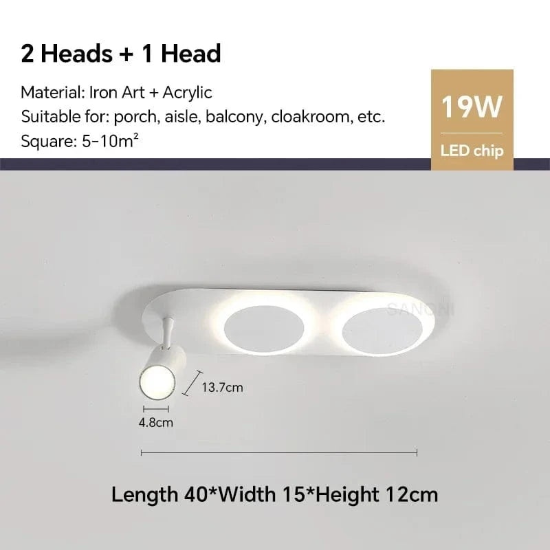 Lustres LED : Illuminez votre maison | Marco Lucetti Rond 40cm / Blanc chaud (pas de RC)