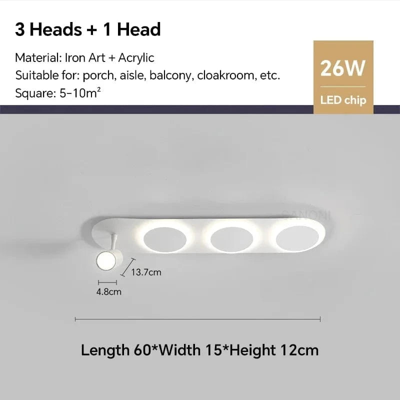 Lustres LED : Illuminez votre maison | Marco Lucetti Rond 60cm / Blanc chaud (pas de RC)