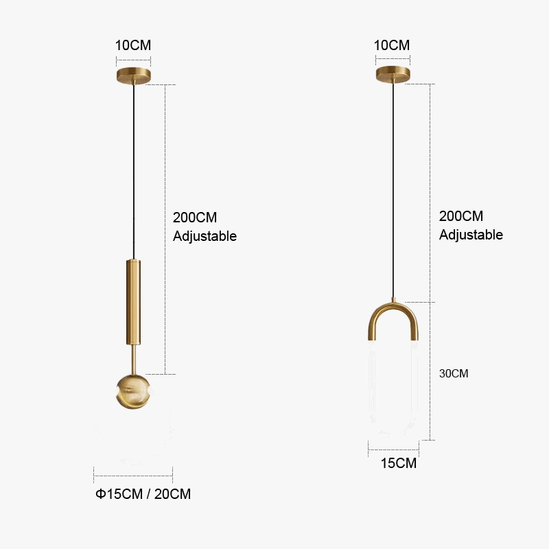 Lustres LED Modernes de Luxe pour une Décoration Élégante | Marco Lucetti