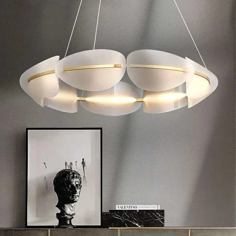 Lustres LED modernes en acrylique pour salon et chambre - Éclairage luminaire suspendu | Marco Lucetti