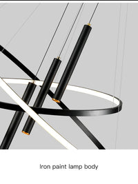 Lustres LED modernes pour salon salle à manger cuisine : Suspension lumineuse pour un éclairage intérieur élégant | Marco Lucetti