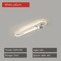 Lustres Led modernes: Projecteurs design pour salon, salle à manger, chambre, cuisine - Acrylique noir | Marco Lucetti Blanc-60cm / Lumière neutre-NO RC