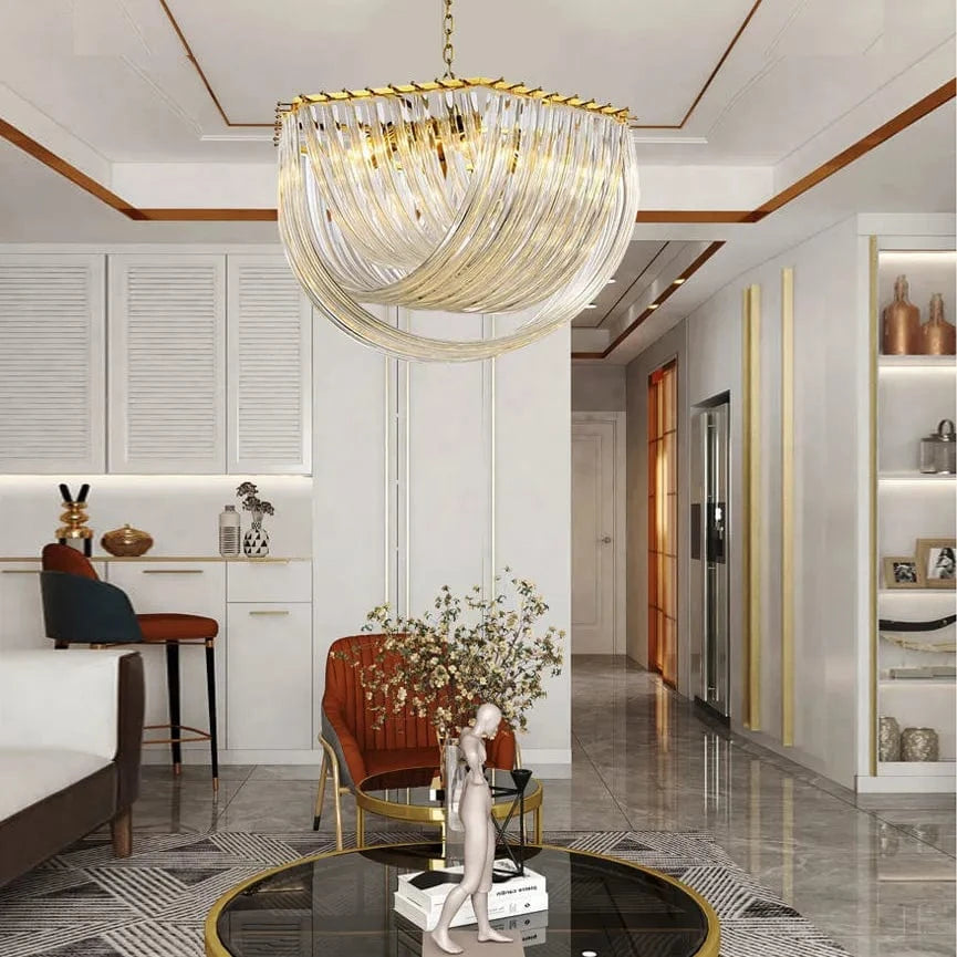 Lustres LED Nordiques Modernes en Verre | Marco Lucetti