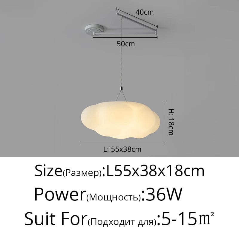 Lustres LED Nuage pour une Décoration Moderne et Élégante | Marco Lucetti