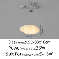 Lustres LED Nuage pour une Décoration Moderne et Élégante | Marco Lucetti