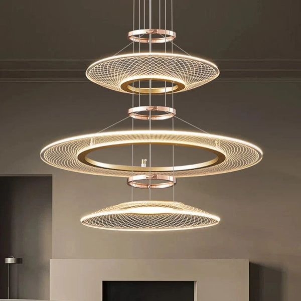 Lustres LED pour salon et cuisine île - Plafonniers suspendus pour hôtel et restaurant | Marco Lucetti