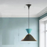 Lustres Luminaire Nordique Loft pour Chambre Café Salon Salle à Manger | Marco Lucetti MJ294-A / 11-15W / Chine