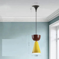 Lustres Luminaire Nordique Loft pour Chambre Café Salon Salle à Manger | Marco Lucetti MJ294-C / 11-15W / Chine