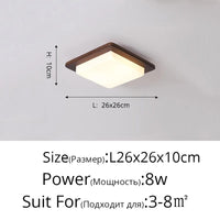 Lustres lumineux en bois véritable LED pour une décoration moderne de la maison | Marco Lucetti