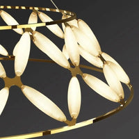 Lustres minimalistes Moderns Sandyha: Suspension Design de Luxe Papillon Fleur | Marco Lucetti