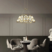 Lustres minimalistes Moderns Sandyha: Suspension Design de Luxe Papillon Fleur | Marco Lucetti