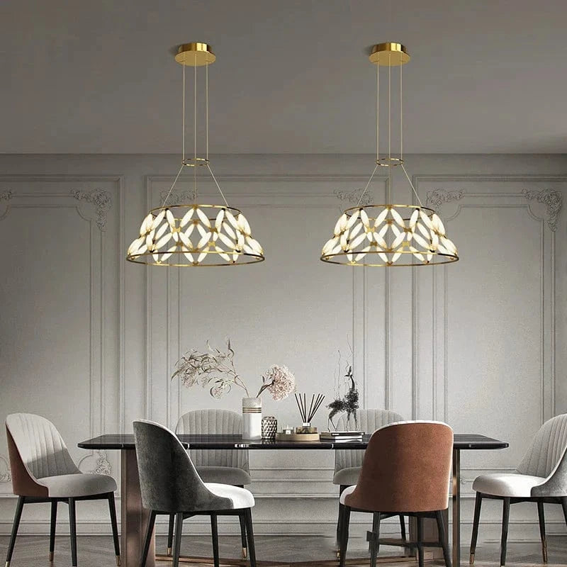 Lustres minimalistes Moderns Sandyha: Suspension Design de Luxe Papillon Fleur | Marco Lucetti
