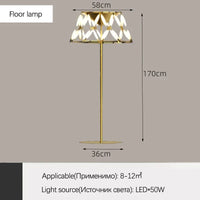 Lustres minimalistes Moderns Sandyha: Suspension Design de Luxe Papillon Fleur | Marco Lucetti Lampadaire / Lumière froide