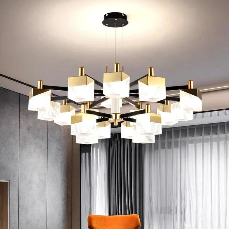 Lustres Modernes LED pour un Éclairage Chic du Salon | Marco Lucetti