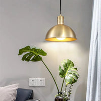 Lustres modernes Nordique  LED en or pour chambre cuisine salon loft et étude | Marco Lucetti