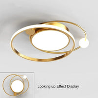 Lustres Nordique Moderne Gold | Marco Lucetti Or / D50x42x6cm / Télécommande