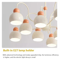 Lustres nordiques à têtes multiples en forme de gourde | Marco Lucetti