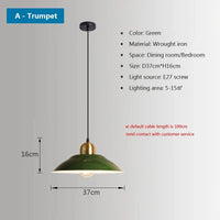 Lustres Nordiques Industriels pour Salon ou Salle à Manger - Suspension en Fer, Style Rétro Loft | Marco Lucetti B37CM