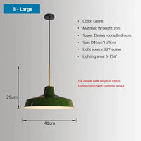 Lustres Nordiques Industriels pour Salon ou Salle à Manger - Suspension en Fer, Style Rétro Loft | Marco Lucetti R41CM