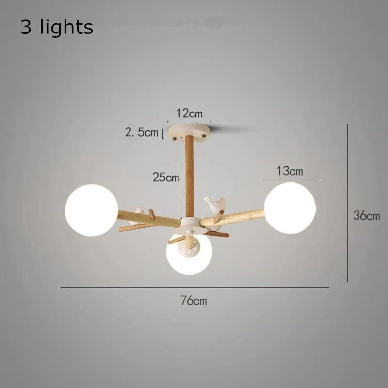 Lustres nordiques pour un intérieur moderne et stylé | Marco Lucetti 3 lumières