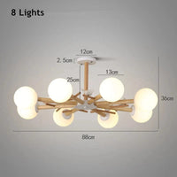 Lustres nordiques pour un intérieur moderne et stylé | Marco Lucetti 8 lumières