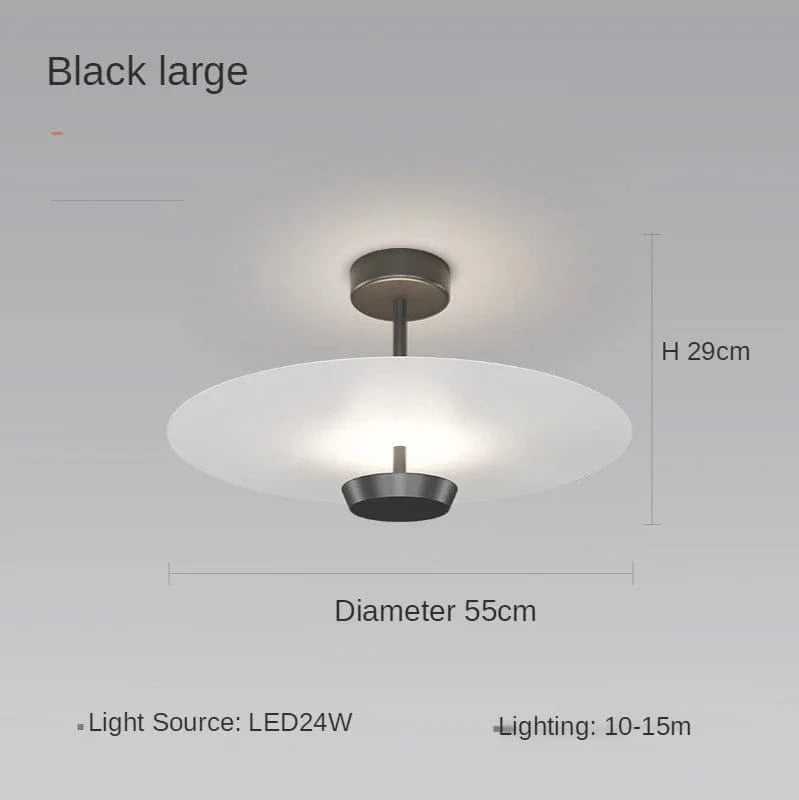 Lustres Suspendus Postmodern Creative Personnalité Noir et Or | Marco Lucetti Noir D55cm / Lumière neutre