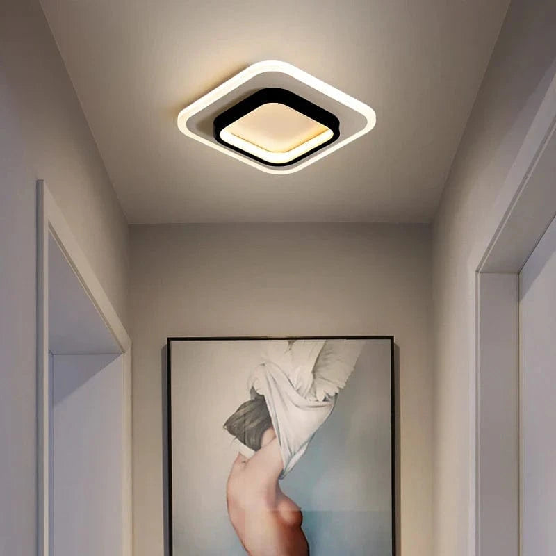 Luxaria - Plafonnier LED Moderne pour Allée, Vestiaire, Couloir, Balcon et Foyer | Marco Lucetti