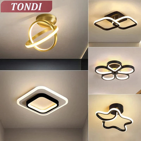 Luxaria - Plafonnier LED Moderne pour Allée, Vestiaire, Couloir, Balcon et Foyer | Marco Lucetti