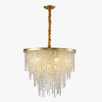 Lustre en cristal LED Chic Glamour