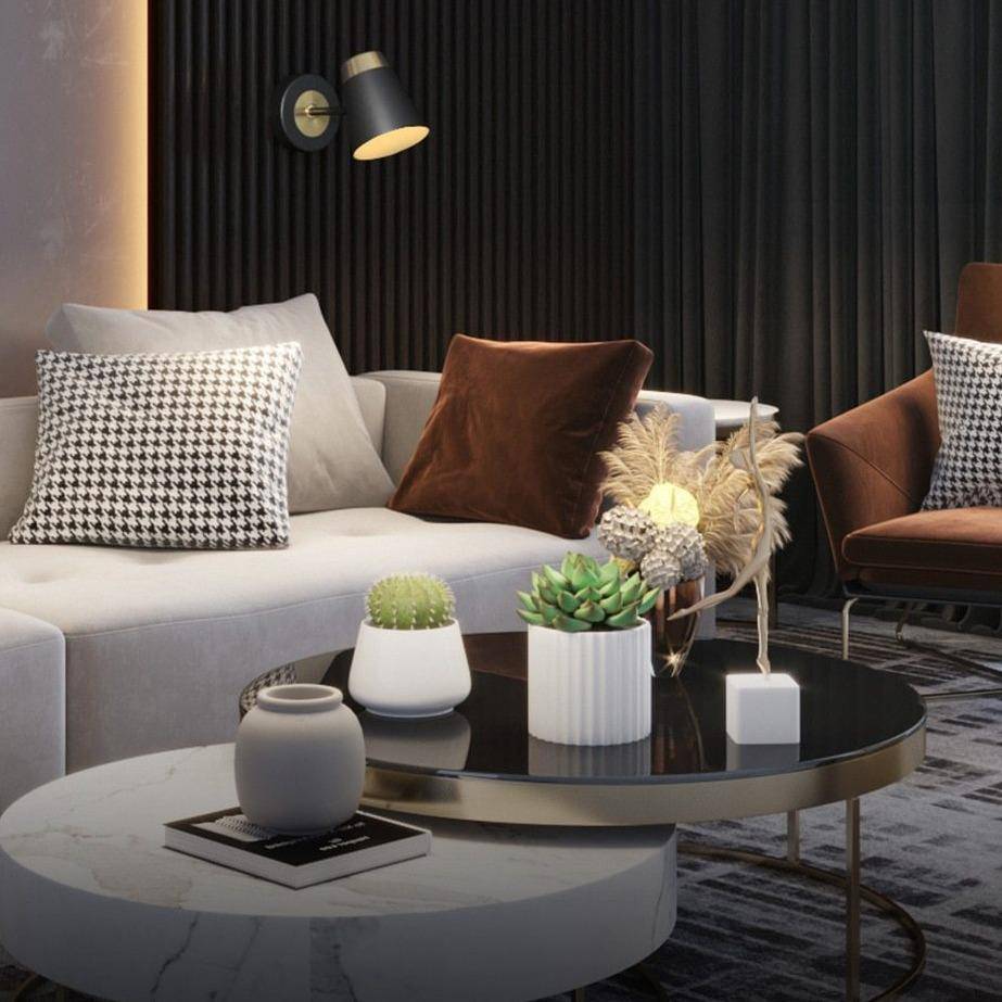 Luxury - Applique murale LED design doré. | Marco Lucetti