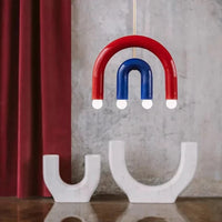 Magnifique lampe suspendue arc-en-ciel E14 - Collection Rainbow Glow | Marco Lucetti