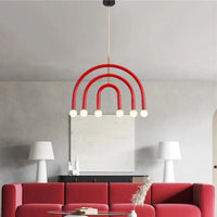 Magnifique lampe suspendue arc-en-ciel E14 - Collection Rainbow Glow | Marco Lucetti