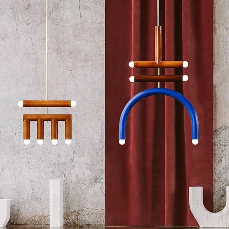 Magnifique lampe suspendue arc-en-ciel E14 - Collection Rainbow Glow | Marco Lucetti