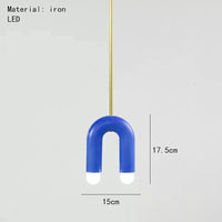 Magnifique lampe suspendue arc-en-ciel E14 - Collection Rainbow Glow | Marco Lucetti G-2 / 5000K
