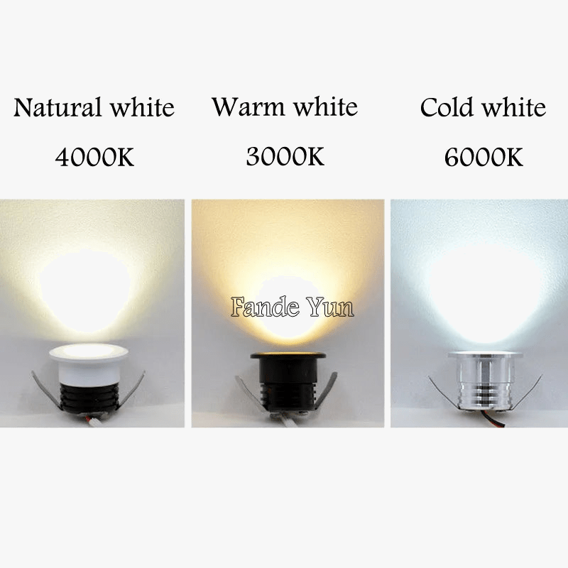 Mini Spot LED encastrable ultra lumineux avec technologie COB | Marco Lucetti