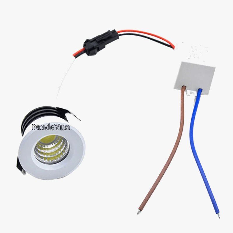 Mini Spot LED encastrable ultra lumineux avec technologie COB | Marco Lucetti