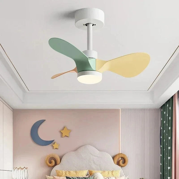 Mini Ventilateur de Plafond Moderne avec Lumières pour Enfants - Collection Kids Cool Breeze | Marco Lucetti