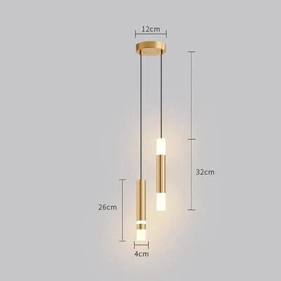 Minilampe LED suspendue pour chambre. | Marco Lucetti A plus B / Lumière chaude